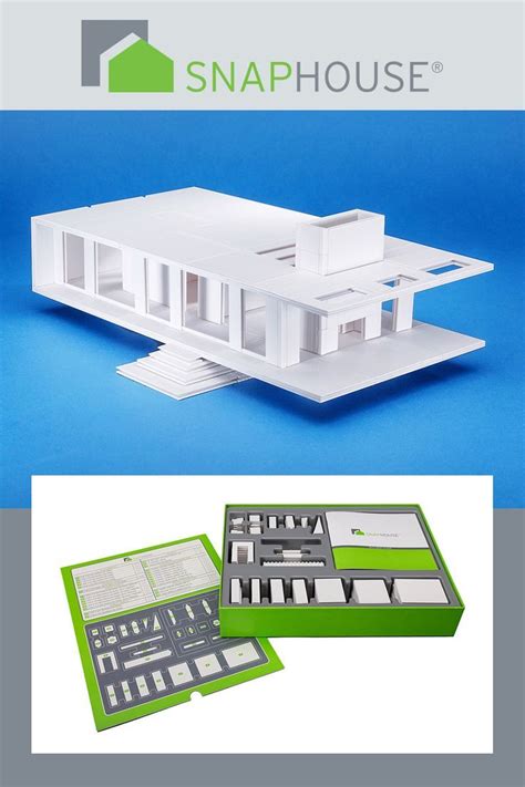 Snaphouse Architectural Scale Model Building System Kit