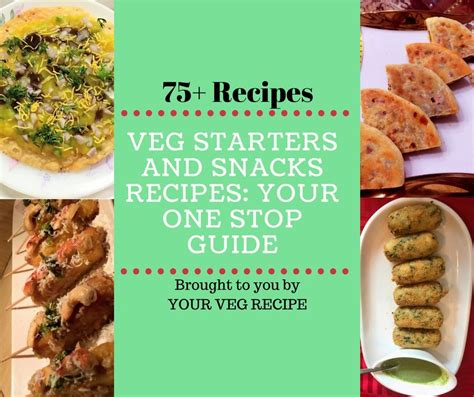 75 Veg Starters And Snacks Recipes Your One Stop Guide