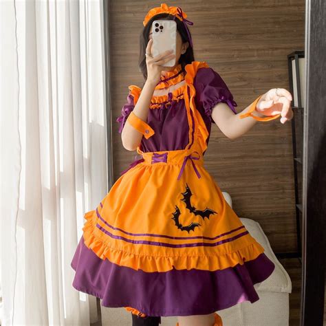 Plus Size Halloween Maid Costume Women Halloween Adult Etsy