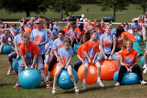 Hopping Mad Hundreds Break World Record By Bouncing 100 Metres To