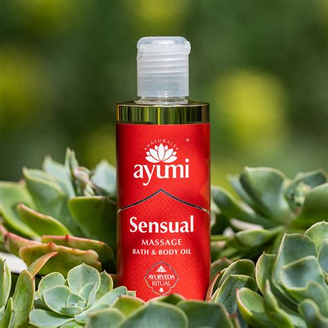 Sensual Massage Bath And Body Oil 250ml Ayumi Naturals