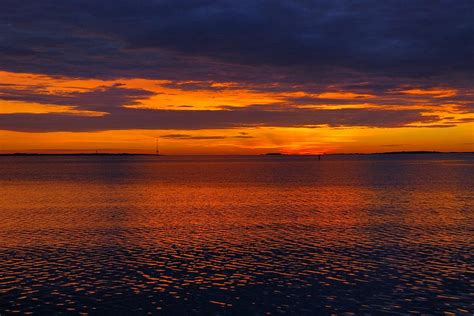 Charleston Harbor At Sunrise Photograph By Steven Richman Fine Art