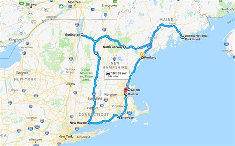 How To Road Trip New England On A Budget Never Ending