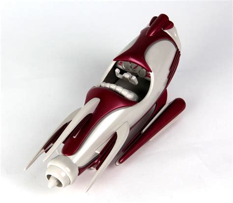 Retro Rocket A Vintage 50s Style Model Toy Made From Vac Formed