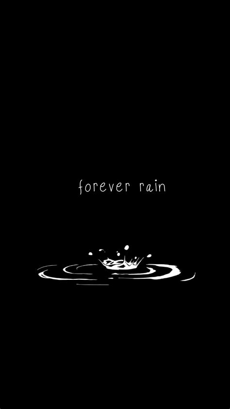 Rm Forever Rain Lock Screen Wallpaper Iphone Free Iphone Wallpaper