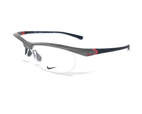 Nike Eyeglasses 70702 035 Stealth Rectangle Mens 57x15x135