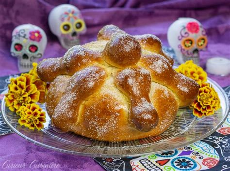 Pan De Muerto Mexican Day Of The Dead Bread Curious Cuisiniere