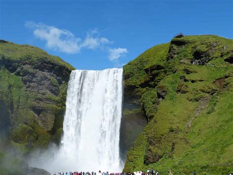 Skogafoss Hike Iceland Skogafoss Waterfall Hike Fimmvörðuháls