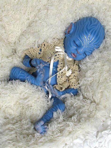 Adorable Navi Baby Doll Avatar Baby Doll Fantasy Art Dolls Monster