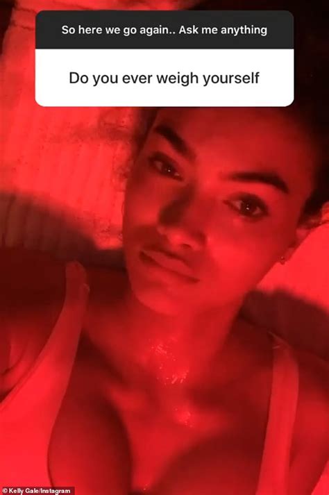 Model Kelly Gale Reveals Eye Popping Cleavage And Body Secrets Daily