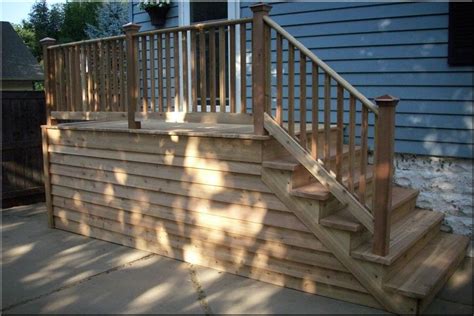 Image Result For Closed Wood Deck Stairs Outdoor Stairs Patio Patios