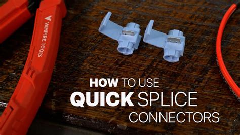 How To Use Quick Splice Connectors To Tap Into Your Vehicles Main