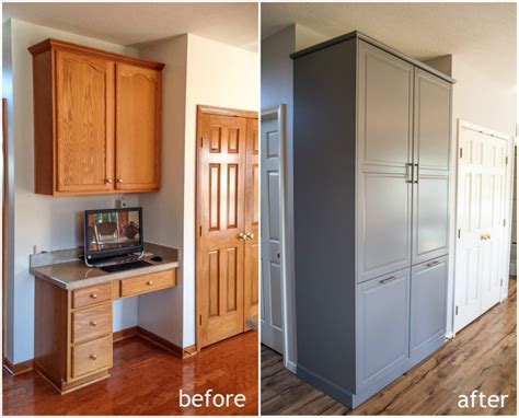 The feeling of closing a cabinet and seeing the door swing shut slowly, gently and without any risk of a sudden bang. How to Assemble an IKEA Sektion Pantry - Infarrantly Creative