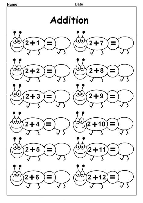 You may open the file and print or download and save an electronic copy and use when needed. Free Printable Kindergarten Math Worksheets