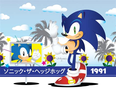 Sonic The Hedgehog Since 1991 By Linkabel32 On Deviantart