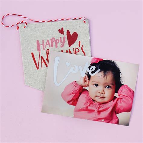Customize Valentines Day Cards With A Picture Of Your Littlest Love