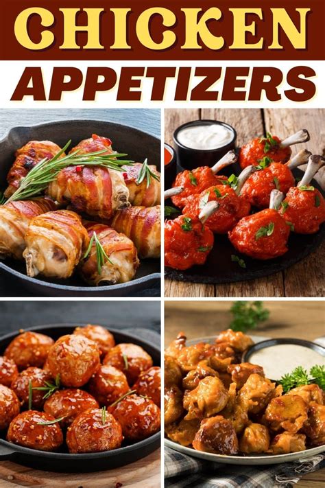 20 Easy Chicken Appetizers Insanely Good