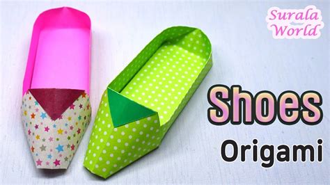Origami Shoes Flatties Loafers How To Make Paper Shoes Paper Shoes