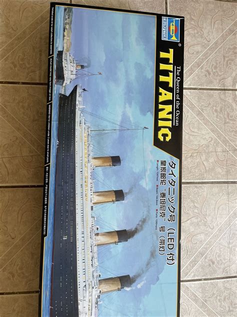 Trumpeter 03719 1 200 Rms Titanic With Led Lights Kit Ebay