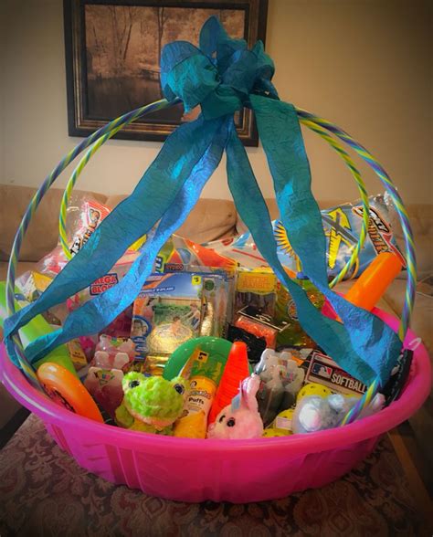 Big Easter Basket For All The Kids Full Of Fun Outside Activities