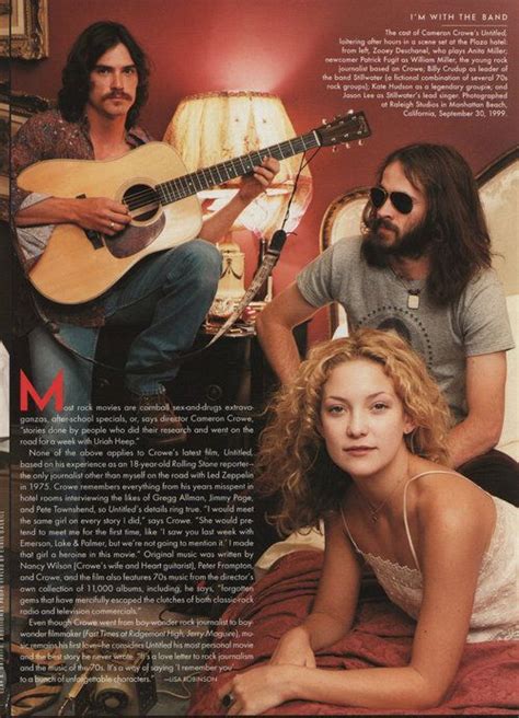 Russel Hammond Billy Crudup Jeff Bebe Jason Lee And Penny Lane Lady Goodman Kate Hudson