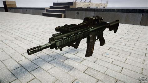 Al navegar en el sitio estás aceptando su uso, si deseas saber más acerca de nuestra política has click aquí. Rifle HK416 CQB target for GTA 4