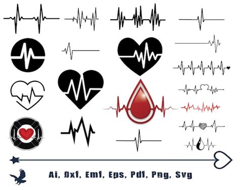 Heart Beat Svg Ekg Svg Heartbeat Svg Heartbeat Clipart Heartbeat Line