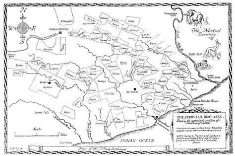 1820 Settlers Map If You Enlarge This Map It Is Extremely Helpful
