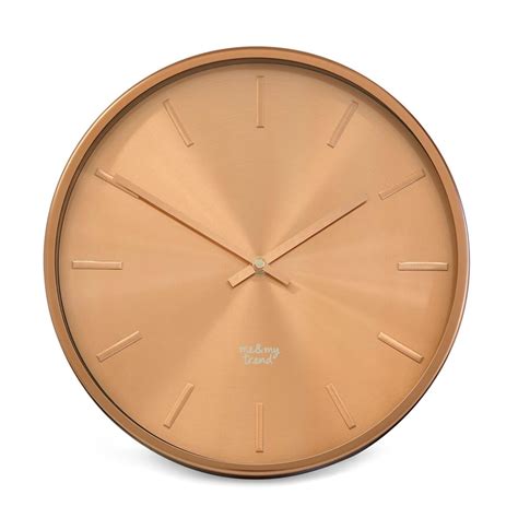Copper Wall Clock Copper Wall Soft Throws Tick Tock Ecommerce Wall