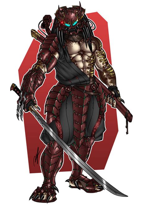 Commission Samurai Predator By Ronniesolano On Deviantart