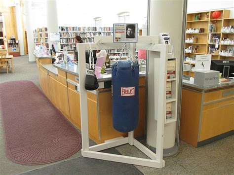 Hold up your support beams against the wall where you will place them. Swiss Army Librarian » punching bag :: Brian Herzog