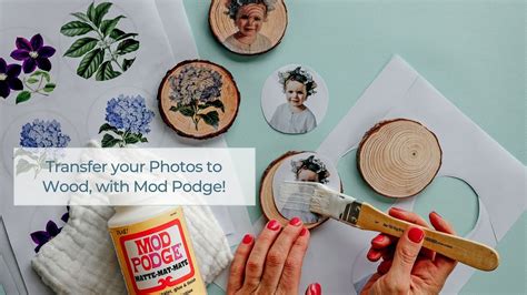 Diy Learn How To Easily Transfer Your Photos Onto Wood With Mod Podge