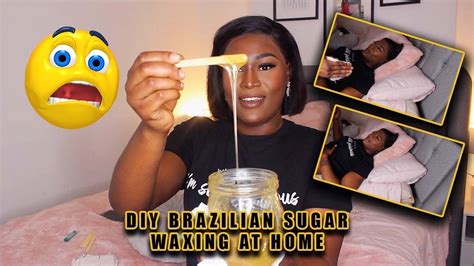 Diy Brazilian Wax At Home Sugar Wax For Beginners Youtube