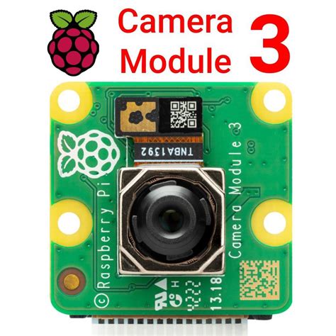 Raspberry Pi Camera Module 3 12mp With Auto Focus Lens