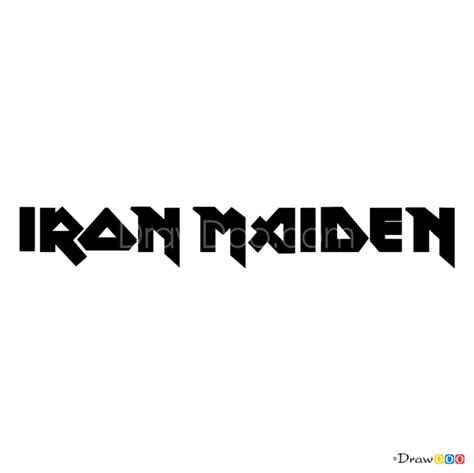 How To Draw Iron Maiden Bands Logos