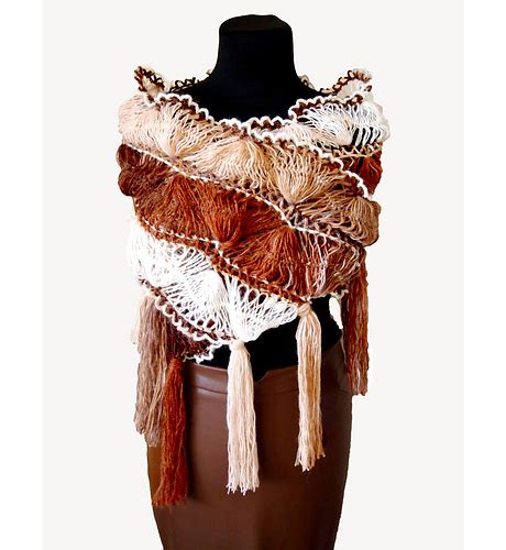 ravelry theposhcrochet s hairpin lace shawl