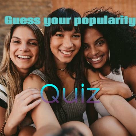 Guess Your Popularity Quiz Girl Quizzes Quizzes For Tweens Quiz