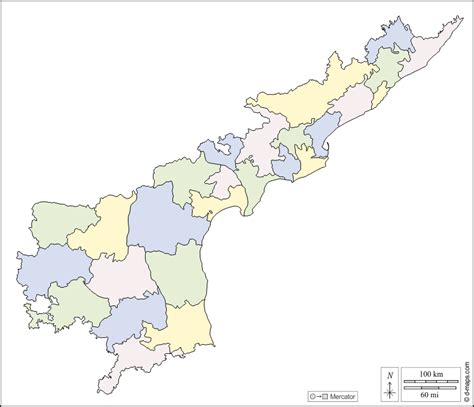 Andhra Pradesh Map Outline Draw A Topographic Map