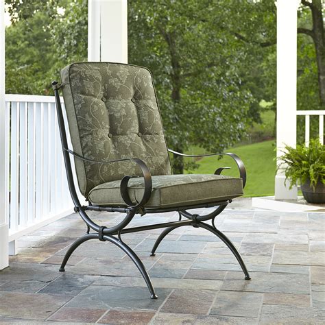 Patio chairs patio furniture : Jaclyn Smith Cora Single Dining Chair- Green - Outdoor ...