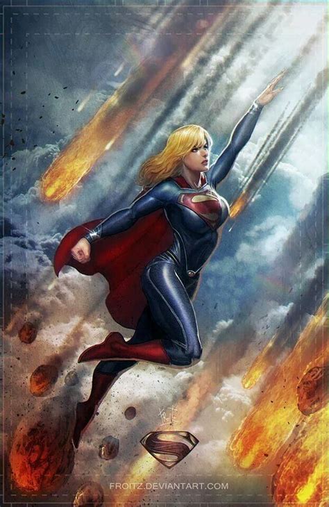 Kara Zor El Supergirl Dc Comics Art Superhero Comic Art