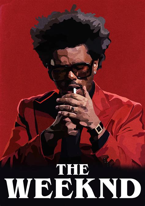 The Weeknd Poster Behance