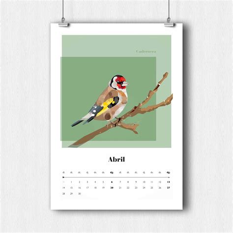 Bird Calendar 2014 On Behance