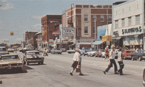 Bad Postcard Of The Week Lots Of Drama In This Dull Downtown Cadillac