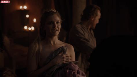 Naked Lucy Aarden In Game Of Thrones