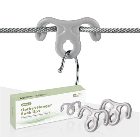 buy aieve washing line hanger hooks 24 pack clothes hangers hook windproof pegs clothes line