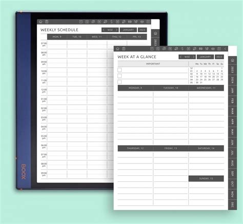 Boox Note Ultimate Planner 2023 And 2024 Get Your Planner Template Pdf