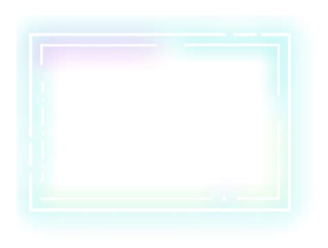 Neon Frame Transparent Background 85