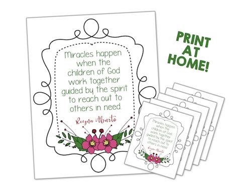 LDS Ministering Handout Relief Society Handout Ministering Etsy