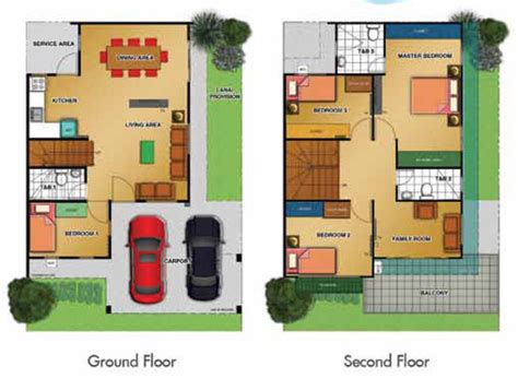 100 Sqm Floor Plan 2 Storey Floorplansclick