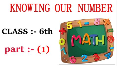 Introduction Knowing Our Numbers Chapter 1 Class 6th Maths